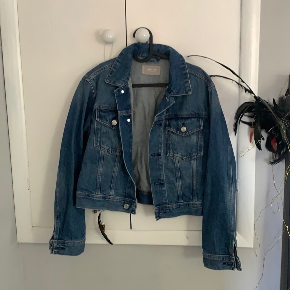 Everlane | shrunken denim jacket
